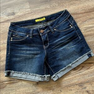 Denim Shorts, Cut Offs, Blue (size 3) 13” waist